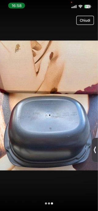 Contenitore Tupperware UltraPro Nero