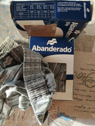 2 Calzoncillos Abanderado Talla M