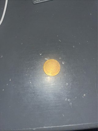 Moneda Fernando VII 160 reales 1822 Oro