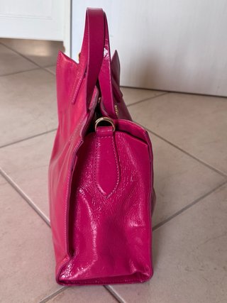 Borsa a mano Twin-set fucsia lucida