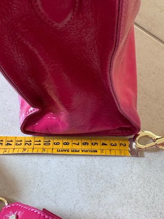 Borsa a mano Twin-set fucsia lucida