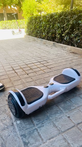 Hoverboard blanco