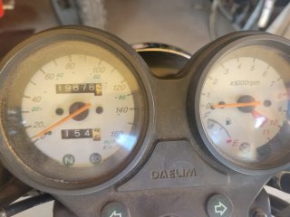 Motocicleta Daelim Roadwin 125cc Negra