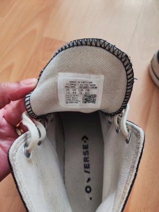 Converse plataforma mujer negras