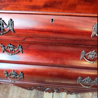 Cómoda secreter holandés antigua en Galicia