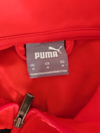 Chándal Puma Niño Rojo y Negro