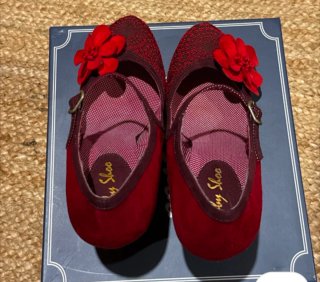 Zapatos Ruby Shoo Vintage Flor Roja