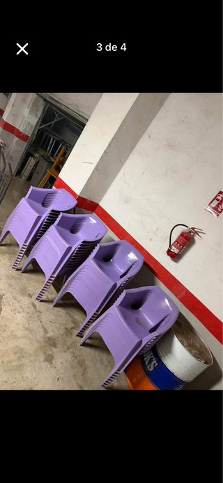 Lote de sillas de terraza 6€/ud