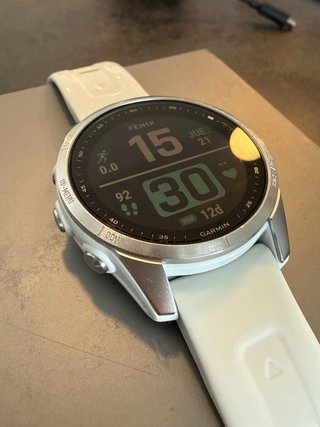 Reloj Garmin Fenix 7S Gris/Blanco