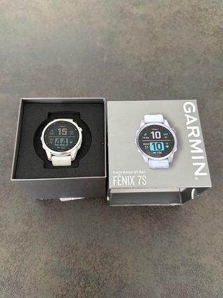 Reloj Garmin Fenix 7S Gris/Blanco