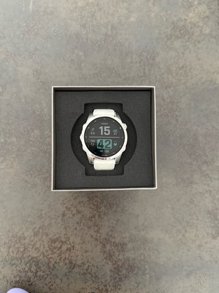 Reloj Garmin Fenix 7S Gris/Blanco