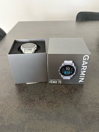 Reloj Garmin Fenix 7S Gris/Blanco