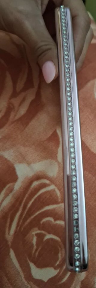 Cover Samsung A35 leopardato e brillantini