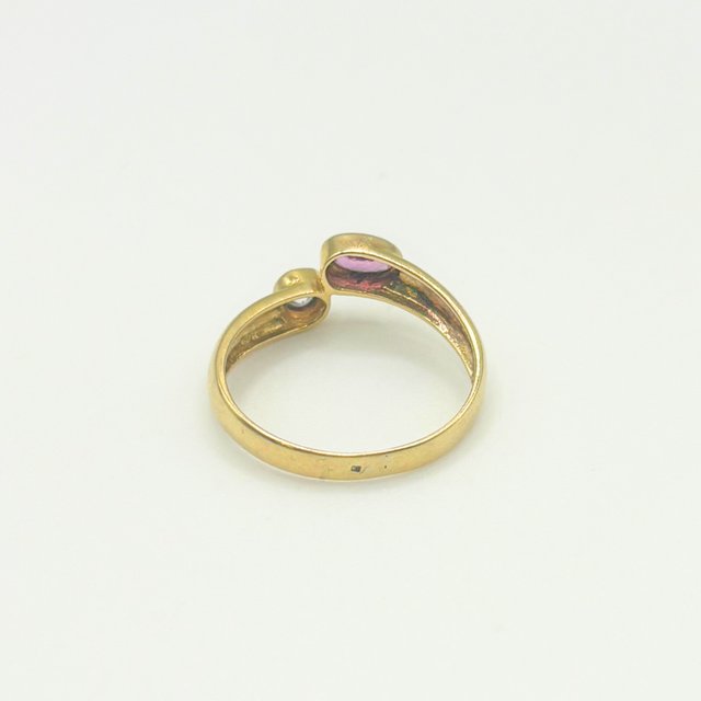 Anillo Oro 18K, 1,86gr, T-11