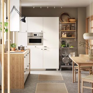 Puerta IKEA VEDDINGE blanca 30x80 cm