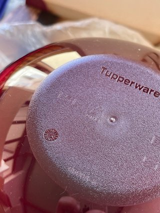 Tupperware Microplus Viola/Rosso