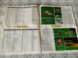 Catalogo Subbuteo 1978