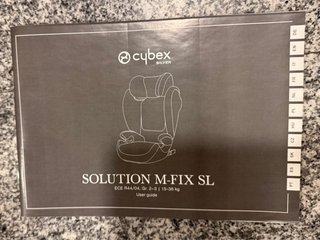 Silla Coche Cybex Solution M-Fix SL ISOFIX