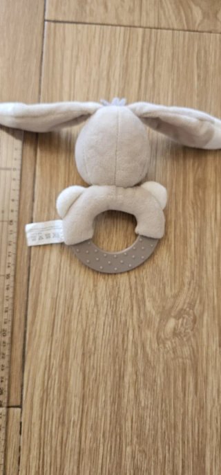 Peluche Tortuga Suave Celeste y Gris
