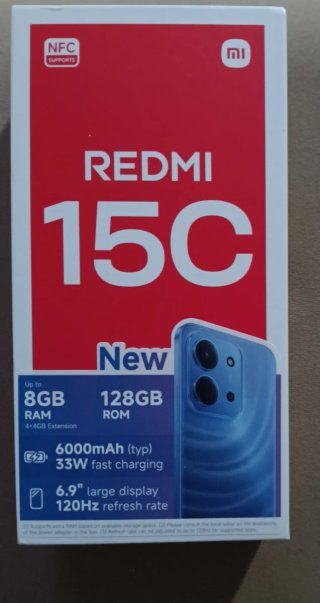 Xiaomi Redmi 15C 6000mAh 6.9 50MP AI