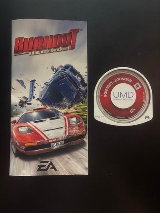 PSP Burnout Legends EA Platinum