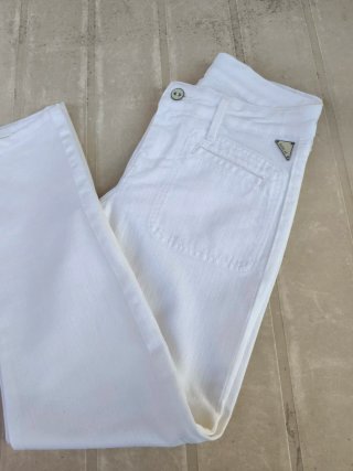 Pantalones Replay Blancos