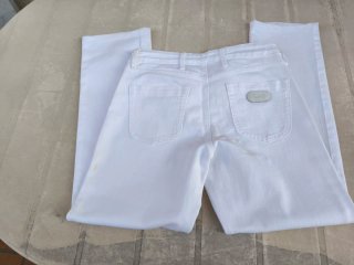 Pantalones Replay Blancos