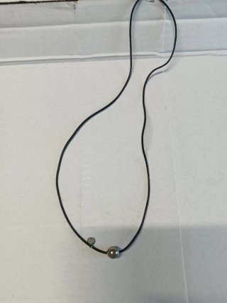 Collar Majorica Perla Gris y Plata