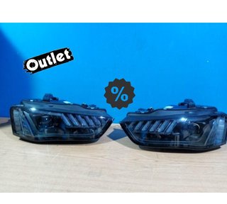 FE FAROS AUDI A4 B8 12-15 XENON + LED DINÁMICO NEGRO R01214