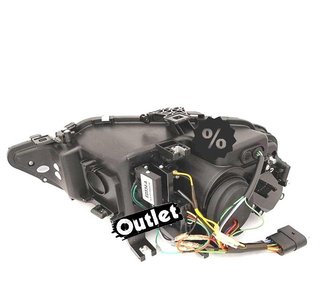 FE FAROS AUDI A4 B8 12-15 XENON + LED DINÁMICO NEGRO R01214
