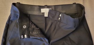 Pantaloni a sigaretta neri H&M