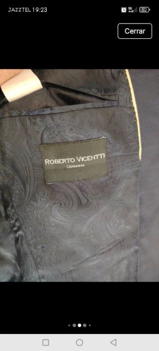 Traje de Novio DI PREGO Negro/Azul
