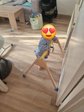 Gimnasio Bebé Madera Juguetes Colgantes