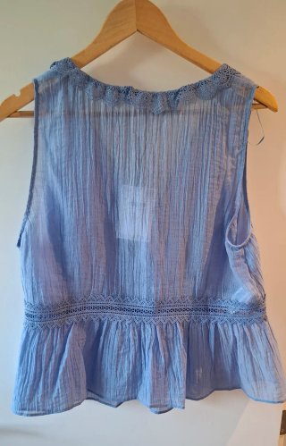 Blusa Mango Azul
