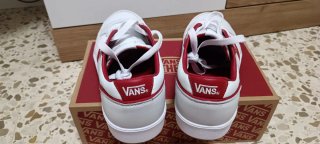 Zapatillas VANS Lowland CC JMP Rojas y Blancas