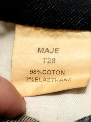 Minifalda vaquera Maje talla 38