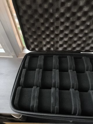 Custodia porta orologi 15 posti