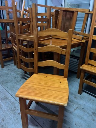 Oferta !!!! Sillas de Madera 8€/ud
