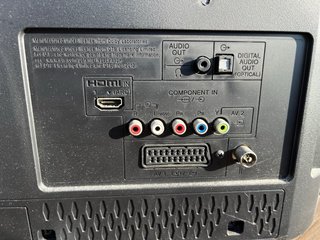 Televisor Sony 46 Negro y Plata