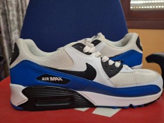 Nike Air Max 90 Zapatillas Azul y Blanco