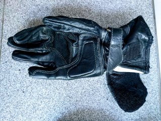 Guantes de Moto Cuero Racing Boutique Mujer/Niño