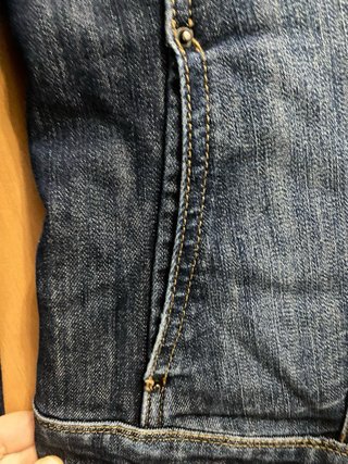 Cazadora vaquera Zara azul Talla M