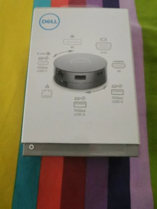 Hub Dell 7 en 1 USB-C DA310 Docking