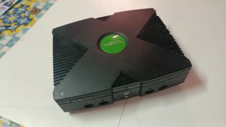 Xbox Classic Microsoft Nero/Verde