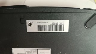 Xbox Classic Microsoft Nero/Verde