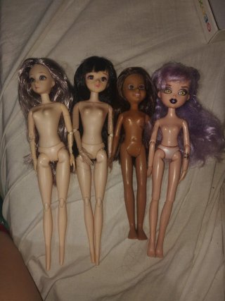 Pack de 4 muñecas