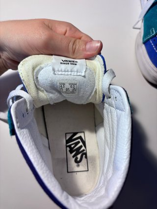 Vans Mujer Botas Azul y Verde