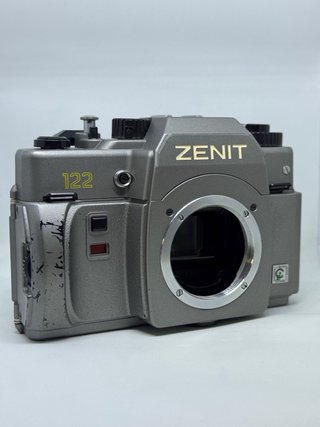 Zenit 122 50° anniversario, con scatola e lente
