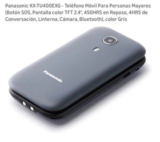 Panasonic KX-TU400 movil para Mayores