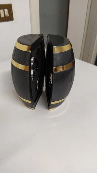 Set vino Bauletto nero e oro